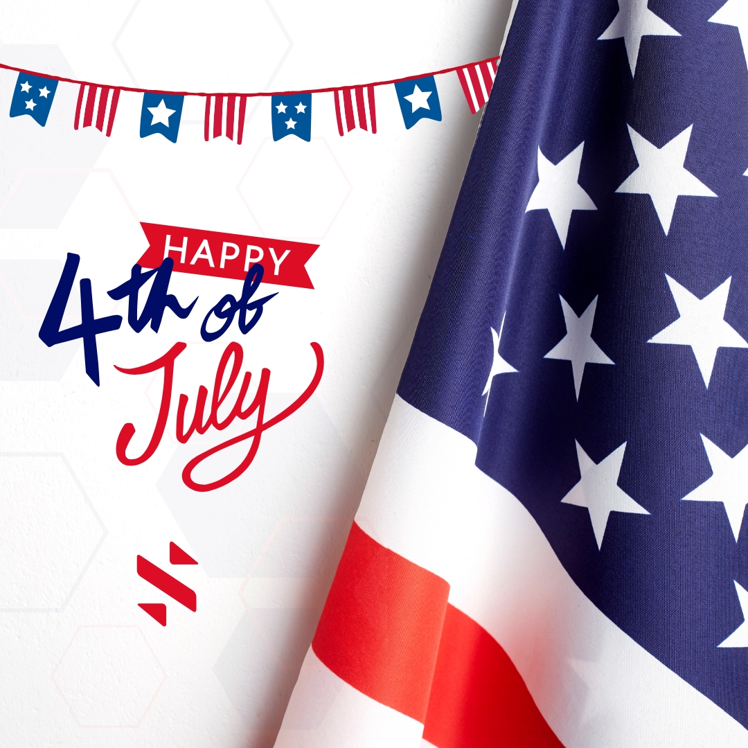 Wishing all our partners and followers a happy 4th of July! 🇺🇸❤️