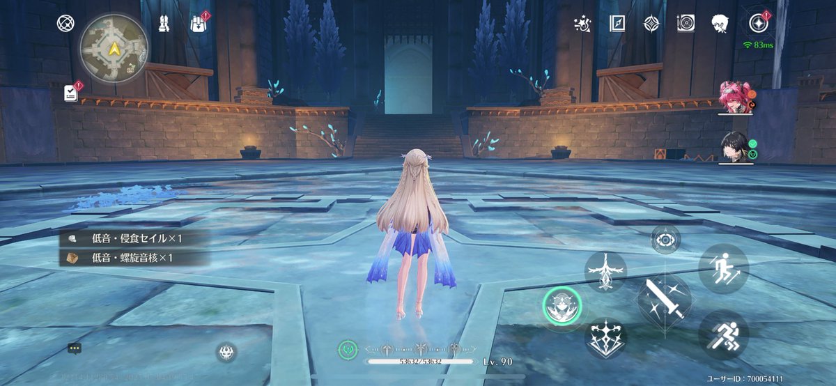 地下の宝箱への行きかたで困ってる方へ

赤丸の地点から矢印沿いに歩き緑色の丸で
囲った敵を倒すと実績解除、檻も開きます

入口は画像の場所から地下に降りていきます

 #鳴潮  #WutheringWaves