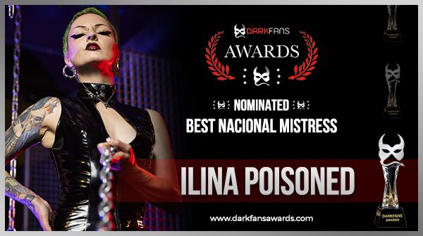 🔥⛓️ Estoy nominada en categoría Mejor Mistress Nacional para Darkfans Awards! ⛓️🔥
⚡Vótame en el enlace que te dejo abajo y envíame la prueba de tu voto⬇️
⛓️Like, RT, support!