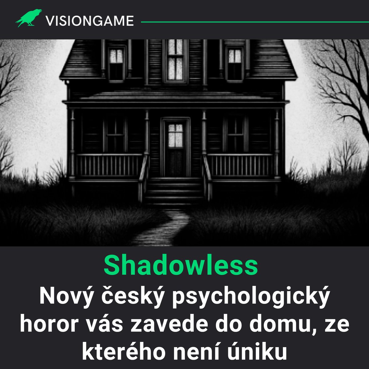 visiongamecz's tweet image. Na české herní scéně vzniká nový nezávislý projekt s názvem Shadowless, za kterým stojí vývojář Petr Vurm. Přestože je hra zatím ve vývoji, už nyní si ji můžete přidat do seznamu přání na Steamu a prohlédnout první znepokojivé záběry z hraní. Ať už milujete hutnou atmosféru nebo…