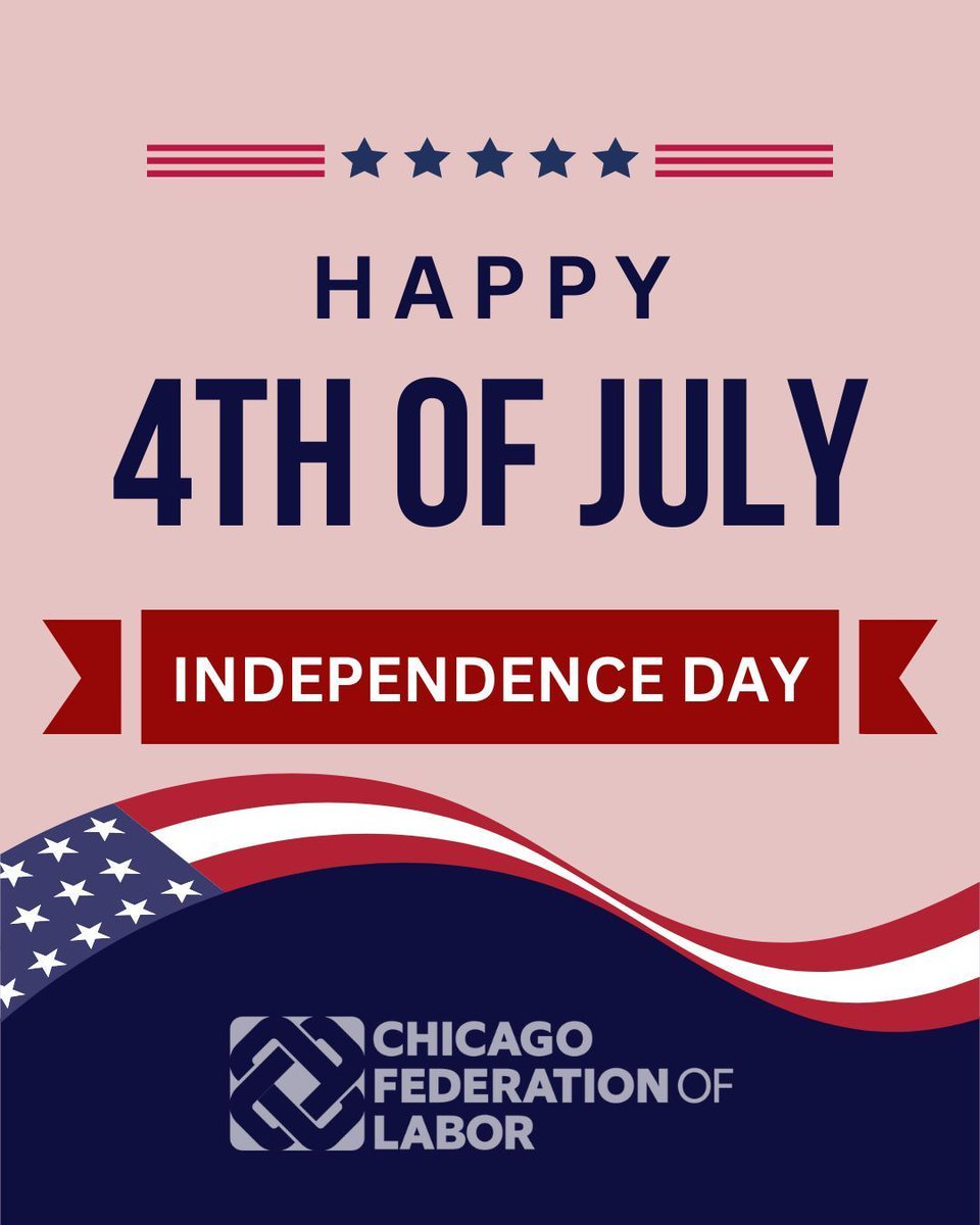 🇺🇸 🎆 Happy 4th of July! 🎆 🇺🇸 

Independence Day is a celebration of the principles that define us: freedom, democracy, and solidarity with working people — no matter who they are, what they believe, where they come from.