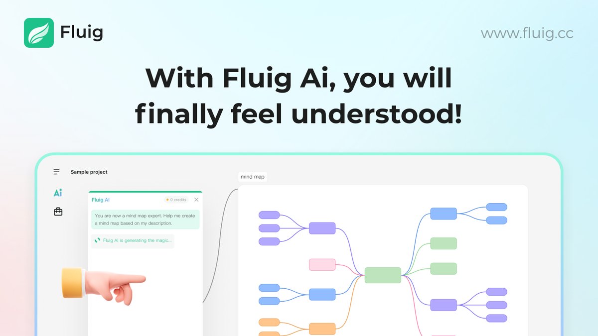 A9AI_AI's tweet photo. I used to hate explaining my ideas.
Too complex. Too abstract. Too many slides.
Then I found Fluig.
Now I type a few lines and it builds the entire visual.
I finally feel understood.
๐ https://t.co/KFY75D3l6z
๐ @Fluig_AI
๐ฒ https://t.co/NtbPgOXZ18
#AI #AiTool #FluigAi #ChapGpt #GoogleVeo #Midjourney #Deepseek #Crypto #AiWorld #AiTrend