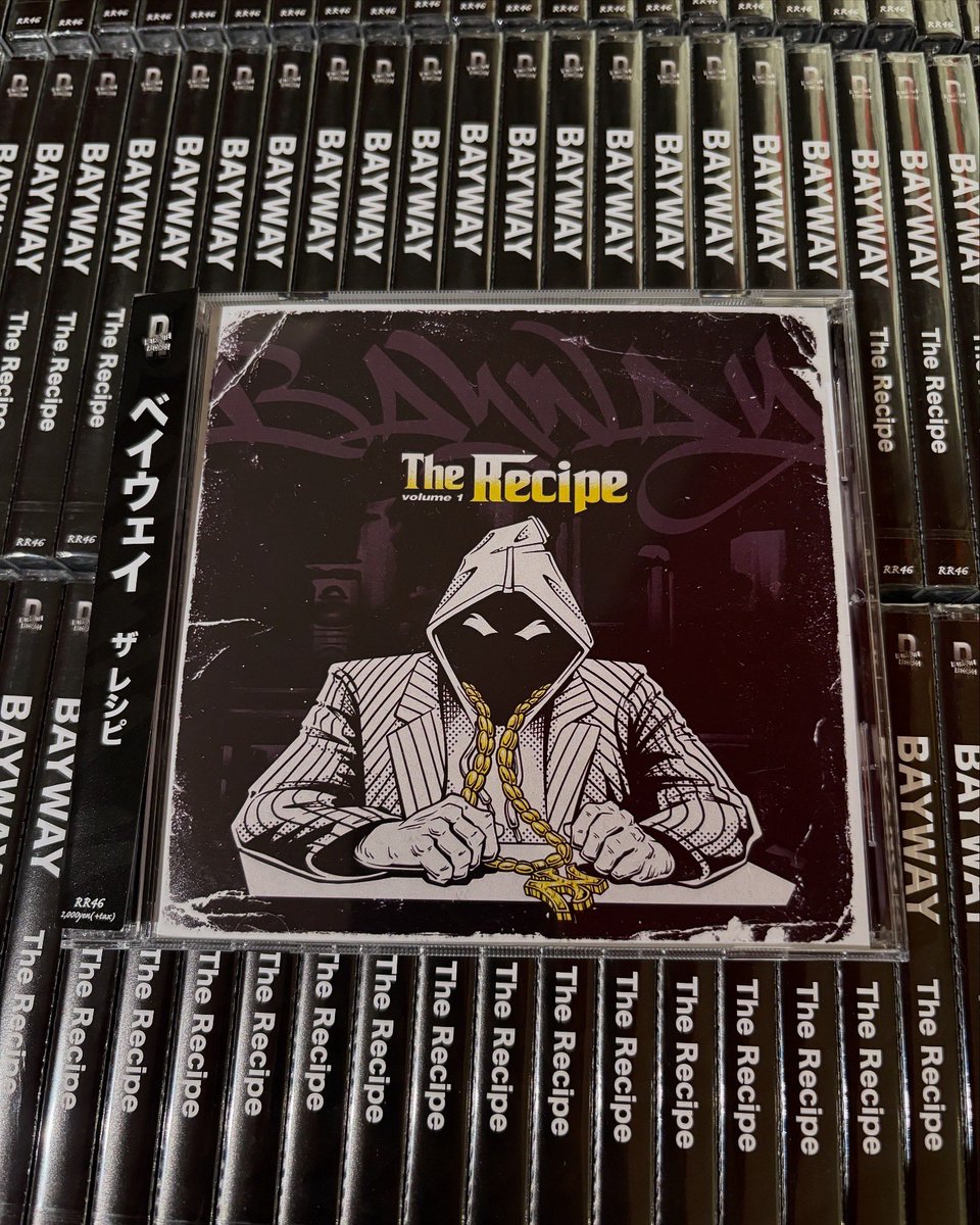 BAYWAYのCDが本日到着🔥内容ヤバすぎます🌉アルバムとして作られてるだけありHIPHOPの要素がディテールまで凝りつつあくまでBRUTAL NJHCという絶妙なバランス💥一般発売は7/16🎊リトリは順次販売していきますので是非とも🔻 retribution.ocnk.net/phone/product/…
