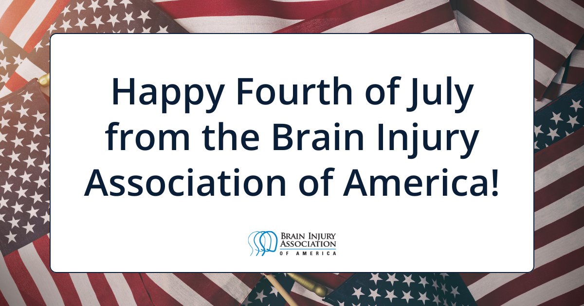 biaamerica's tweet photo. Happy Fourth of July from the Brain Injury Association of America! We hope that everyone has a safe and fun holiday. https://t.co/etsAqj6HlV