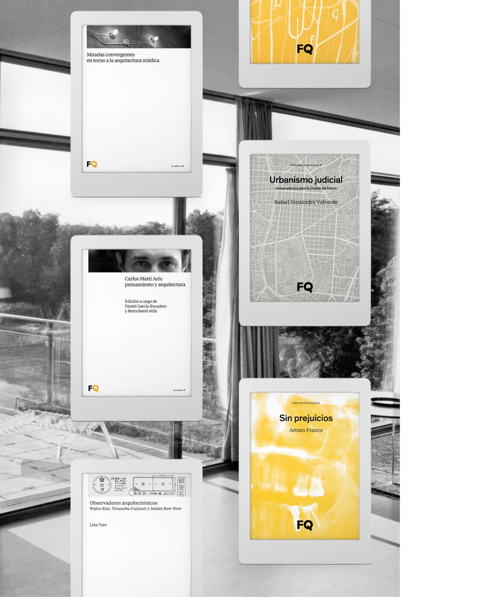 🌍Celebra el Día Mundial del ebook con los últimos libros de la Fundación Arquia en formato electrónico, para llevarlos contigo allá donde vayas este verano🌴

Disponibles en las principales plataformas📲

Más información🔗fundacion.arquia.com/shop-es/explor…