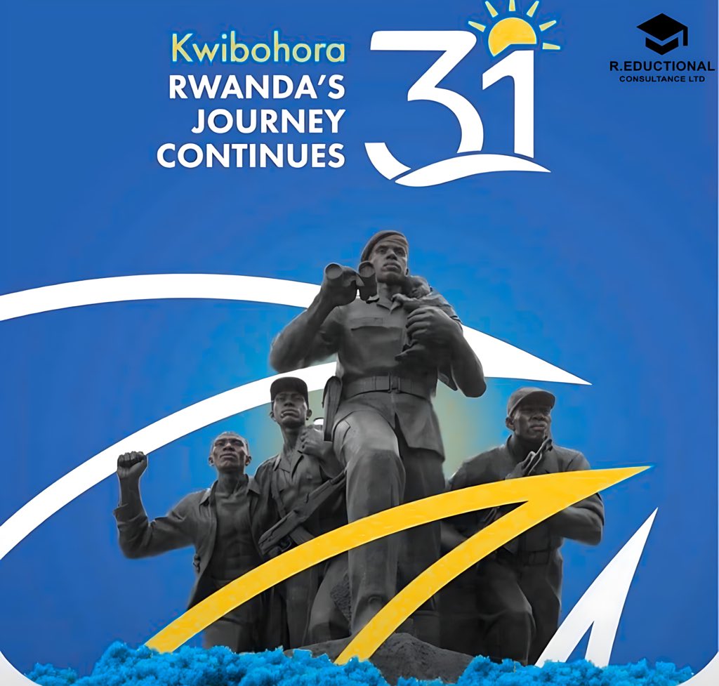 recapply's tweet photo. 31 years of resilience. 🇷🇼
Rwanda’s journey marches forward.  
— REC  
\#Kwibohora \#Rwanda https://t.co/XHiBuY3nBG
