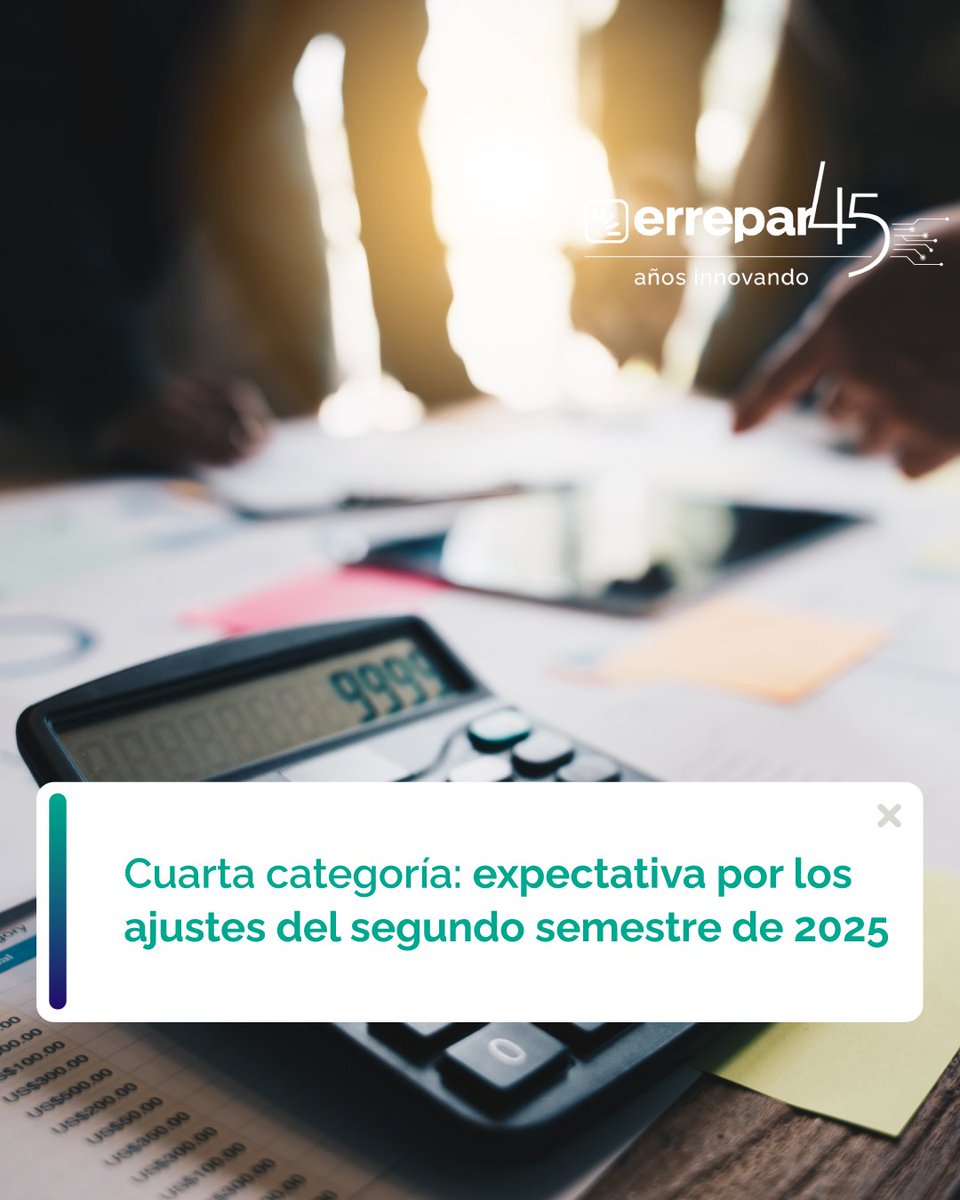 Enterate cómo proceder ante las retenciones de cuarta categoría del impuesto a las ganancias, en el contexto de la actualización de las deducciones y la escala del segundo semestre del año.

Link a la nota 👇
documento.errepar.com/actualidad/cua…