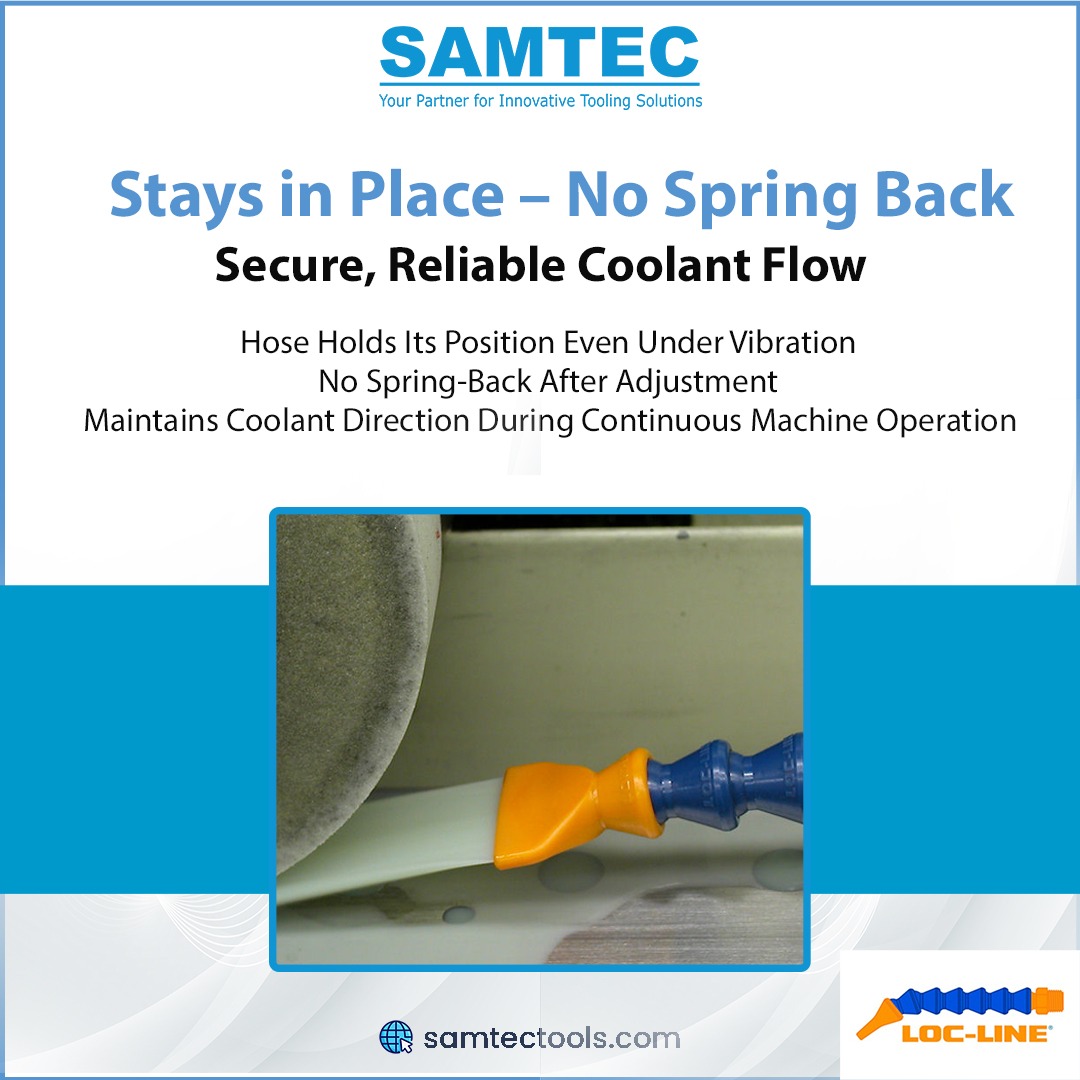 SamtecTool's tweet image. Upgrade with the Loc-Line® Mirror Kit – flexible, durable, and compatible with your 1/2″ system. Perfect for precision visibility in tight spaces!.
#LocLine #MirrorKit #MachiningTools #PrecisionWork #SAMTECTools #CNCPrecision #carbide #machining #instamachinist #threadingmachine