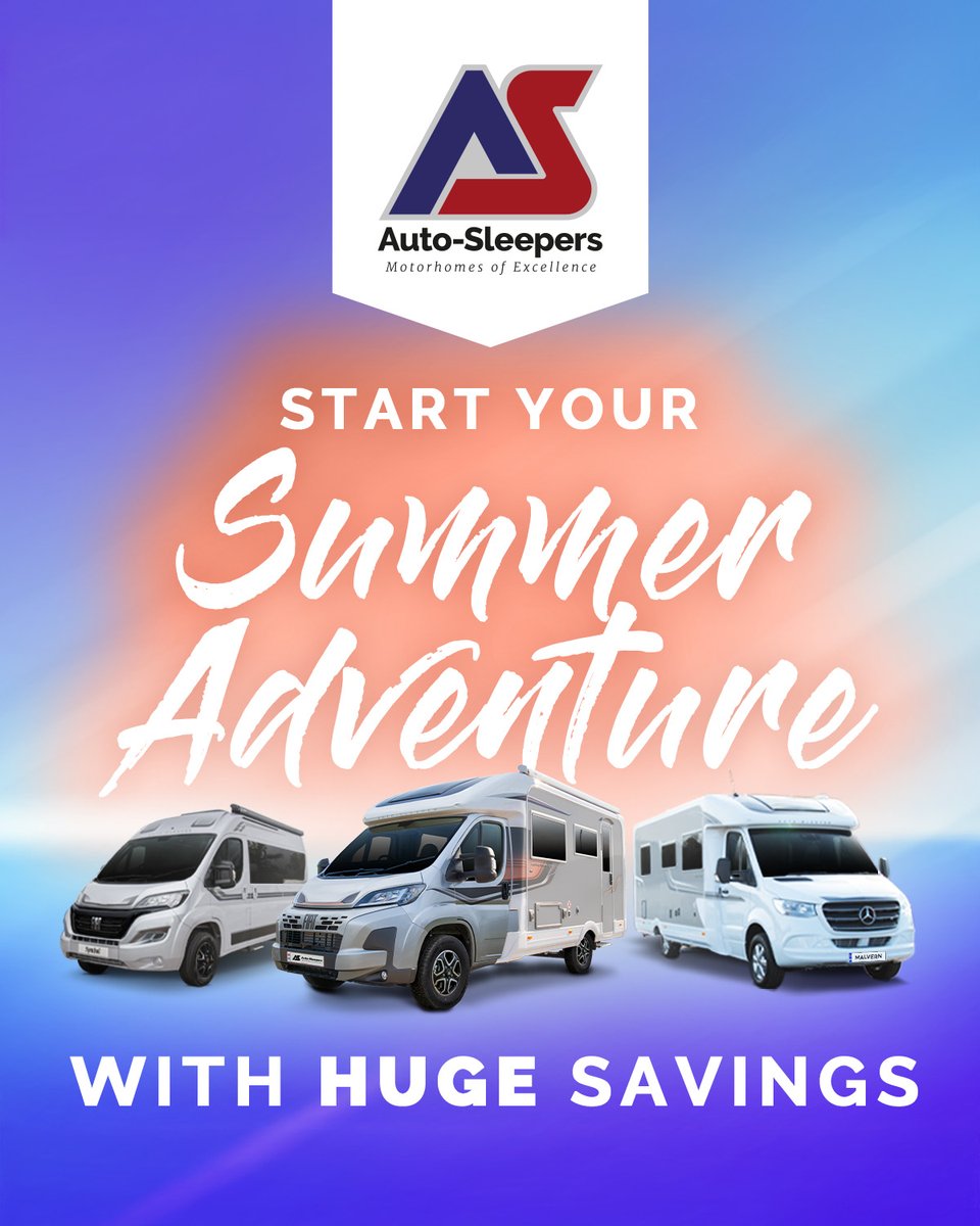 SimpsonsMCC's tweet image. Receive up to £5,000 deposit contribution on a new @ASGMotorhomes Auto-Sleeper motorhome or campervan. Available now at Simpsons Motorhomes!
bit.ly/3HeBQjr #Autosleeper #Motorhomes #motorhomepromotion