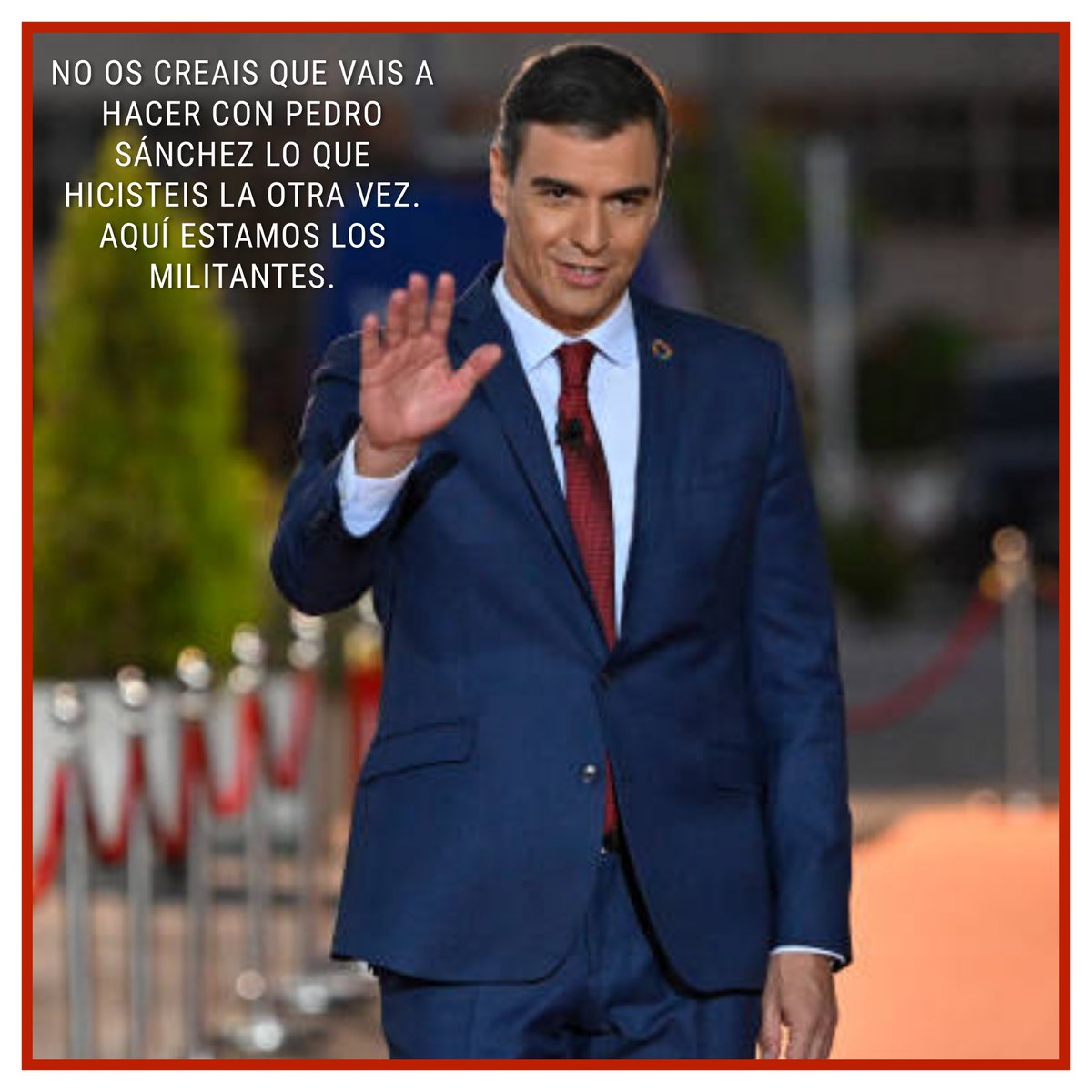 AntnMartnLpez1's tweet photo. No hay un político en España ni en Europa como @sanchezcastejon por eso se lo quieren cargar y por eso tiene que seguir RESISTIENDO https://t.co/d8FAcvQbpi