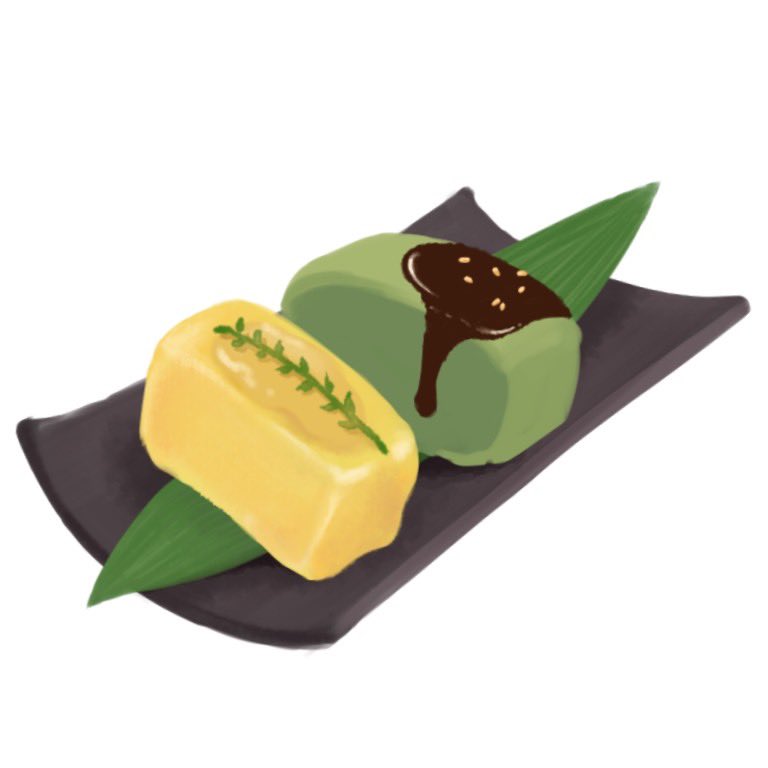 生麩の田楽

#京都
#食べ物イラスト