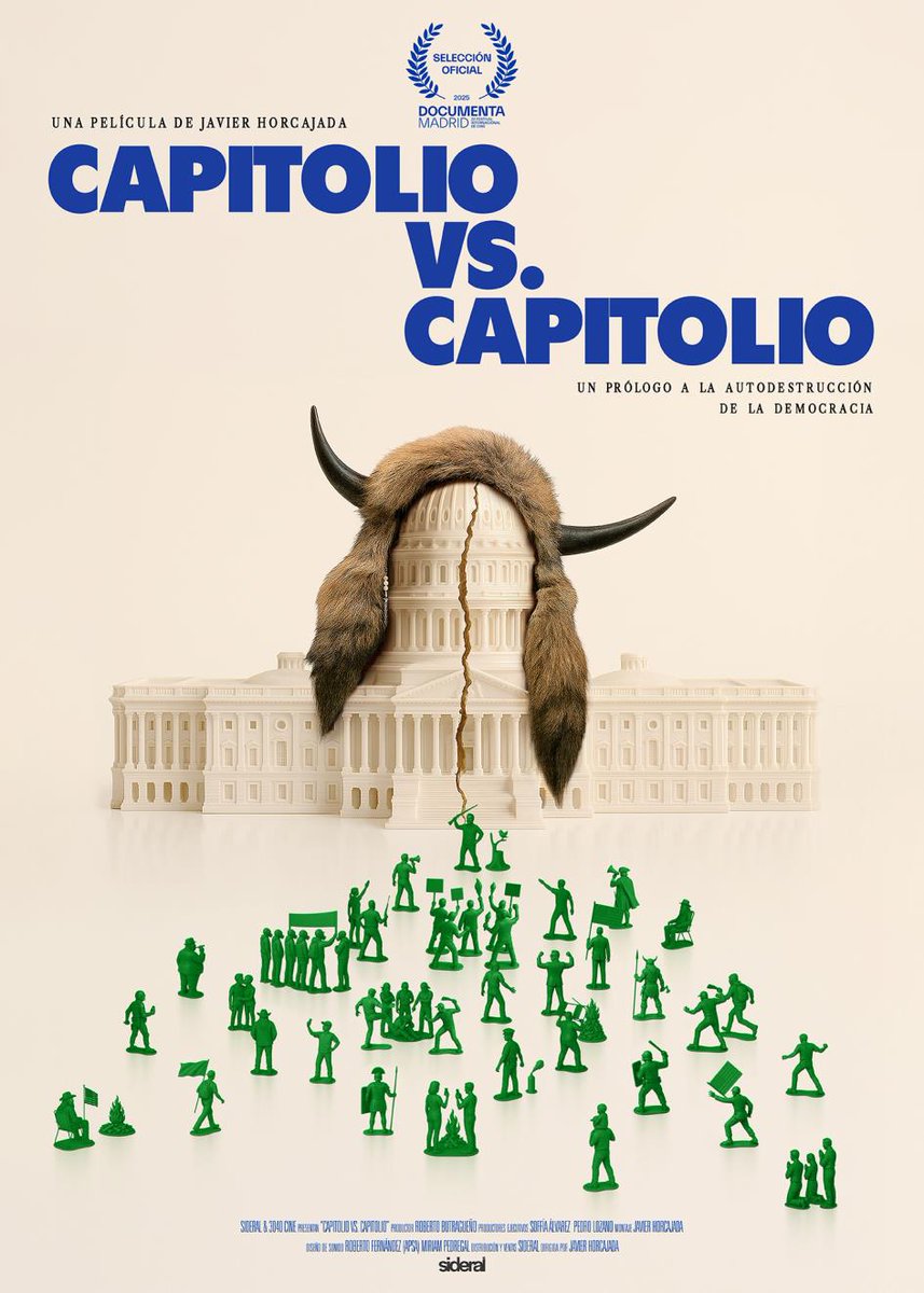 🎬 Hoy se estrena en cines "Capitolio vs. Capitolio", una película documental escrita por Javier Horcajada. #EstrenosDeCine ¡Suerte!