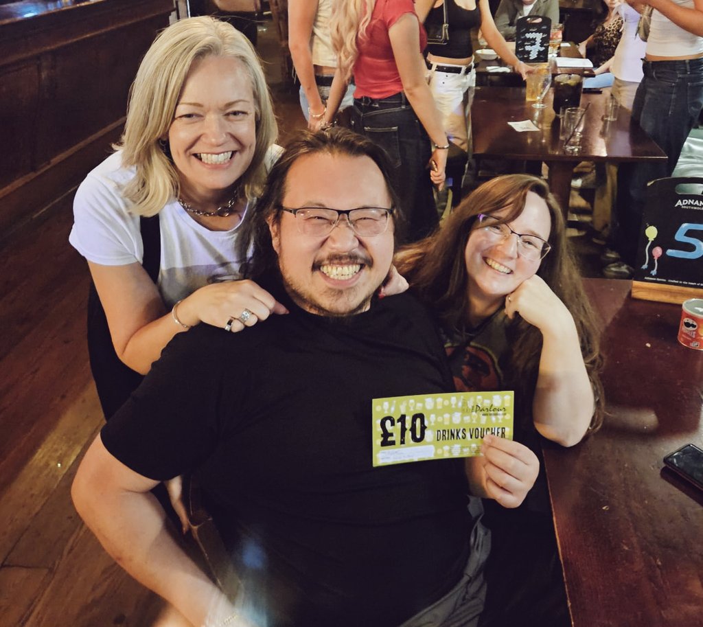 Gillian L Luke (@gluke73) on Twitter photo We won 3rd prize last night <a href="/ParlourBelfast/">TheParlourBelfast</a> pub quiz. Not bad for a team of 3! Great craic. #teamjeriryan We won 3rd prize last night <a href="/ParlourBelfast/">TheParlourBelfast</a> pub quiz. Not bad for a team of 3! Great craic. #teamjeriryan