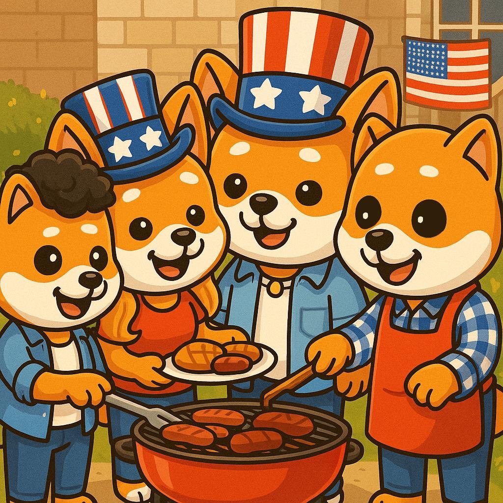 🎆 Happy 4th of July from BabyDoge! 🇺🇸🐶

Today we celebrate freedom, community, and DOGE energy — the BabyDoge way.

To our American frens — enjoy the BBQ, the fireworks, and may your wallets stay green 🍔💸

🧨 Drop your most freedom-filled BabyDoge meme below! 👇