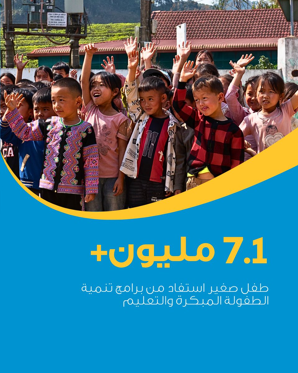 More than 7.1 million young children around the world have had a better start in life, thanks to Dubai Cares’ Early Childhood Development and Education programs. When children are given the right start, they’re better prepared to thrive, learn, and lead.
Let’s continue building