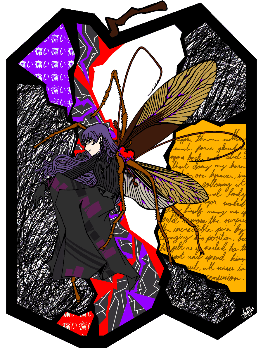 searednerves's tweet photo. #prsk_FA (cw: cockroach kinda.)

it still hurts. https://t.co/bhzSS6kBc2