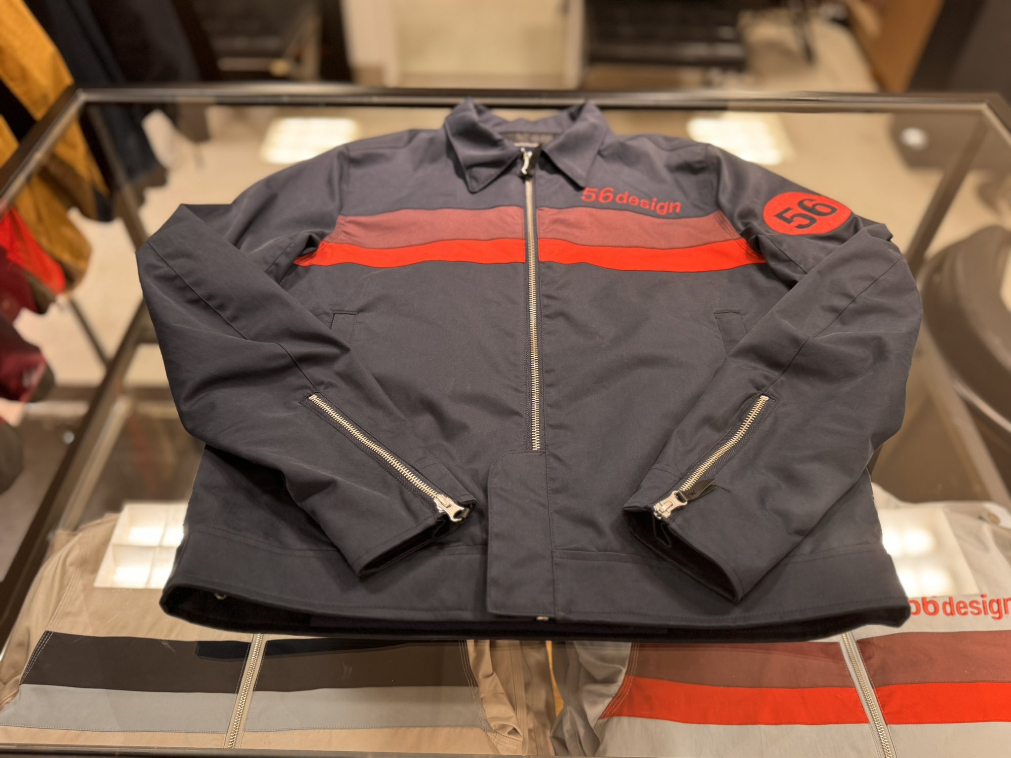 56デザイン ジャケット バイク 56design ライティングパーカー Lサイズ