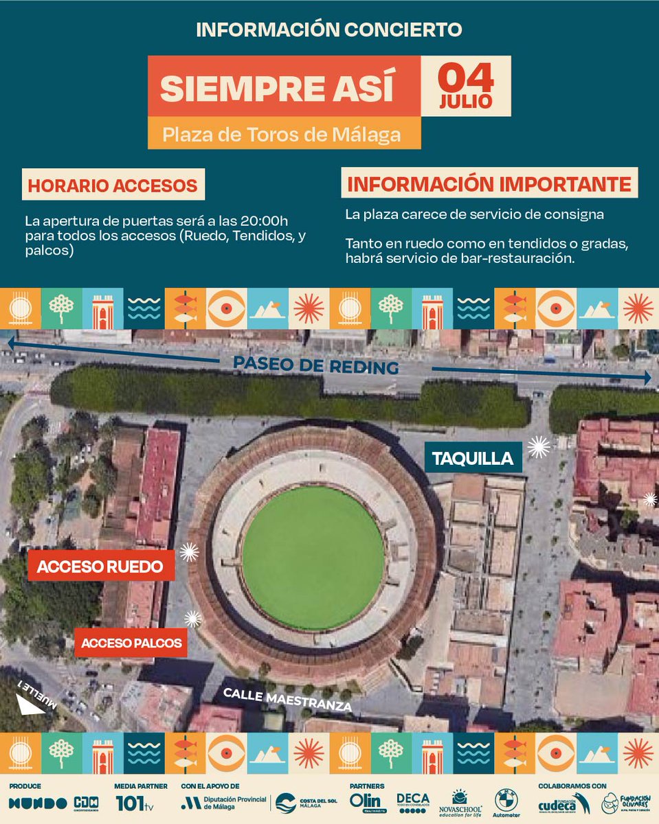 101 MUSIC FESTIVAL (@101musicfest) on Twitter photo A su manera, pero siempre haciendo que cada concierto sea inolvidable. Hoy, <a href="/SiempreAsi_Ofic/">Siempre Asi Oficial</a> llega a la Plaza de Toros de Málaga, ¡y además celebraremos su 30 aniversario de ‘Siempre Mahareta’! 🎉♥️✨
¿Vienes al concierto? ¡Desliza!✔
#SiempreAsi #vivecostadelsol A su manera, pero siempre haciendo que cada concierto sea inolvidable. Hoy, <a href="/SiempreAsi_Ofic/">Siempre Asi Oficial</a> llega a la Plaza de Toros de Málaga, ¡y además celebraremos su 30 aniversario de ‘Siempre Mahareta’! 🎉♥️✨
¿Vienes al concierto? ¡Desliza!✔
#SiempreAsi #vivecostadelsol