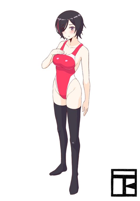 スバルさんです
水着ニーソすき 