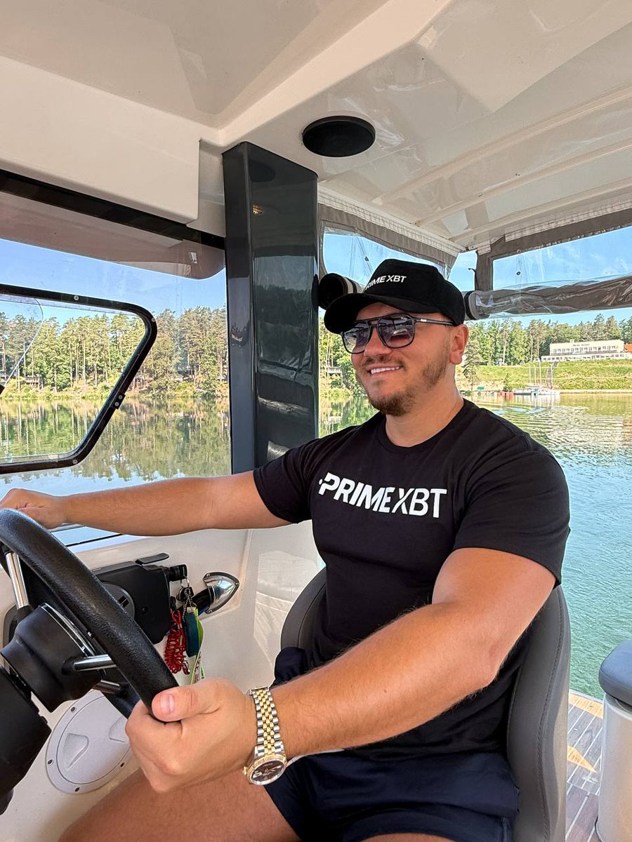 Flexin' #PrimeXBT swag hard.

📸 <a href="/TLygonski/">Tomasz Lygonski</a> #PrimeXBTguy