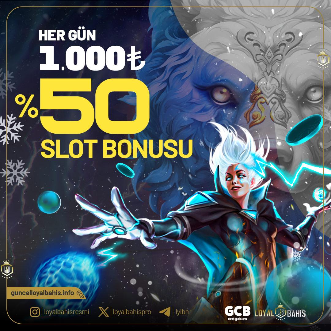 loyalbahis2's tweet photo. 🎉 #LOYALBAHİS %50 SLOT Bonus!

💰 Minimum Yatırım: 100₺

💸 Bonus Miktarı: Yatırımın %50’si, maks. 1000₺

📌 Yatırım sonrası Bonus Talep ekranından hemen
talepte bulunun!

Fırsatı kaçırmayın! ���

⚡️ https://t.co/6b2OMYac9f

#slot #yatırım #bonus #loyalbahisgüncelgiriş https://t.co/mZFv5VIlYV