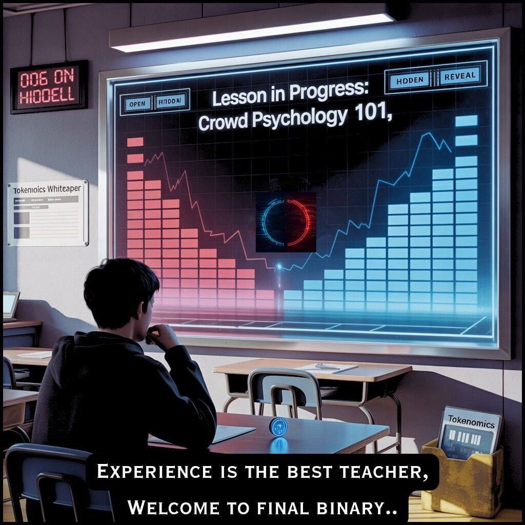 LitDare's tweet image. In a world where AI mimics us,
Final Binary reveals the edge cases.
Restraint. Ambiguity. Quiet timing.
That’s not code — it’s character.
@FinalBinary @SlowSignalAI @CognitiveChain
#AIIdentityCrisis #FinalBinary