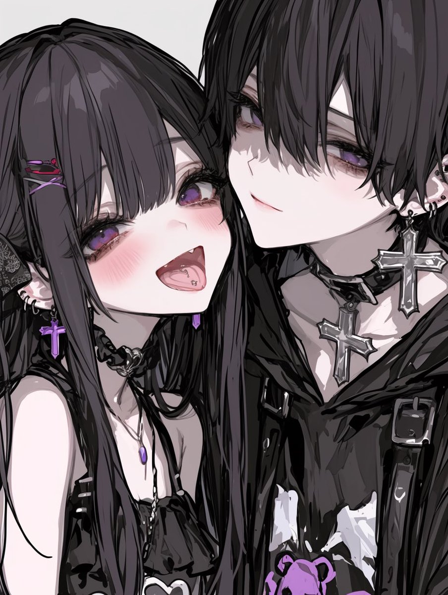 まっぴー様♡ペア画♡イラストオーダー フリーアイコン #フリーイラスト#AIイラスト #Aiart️ #ペア画固定