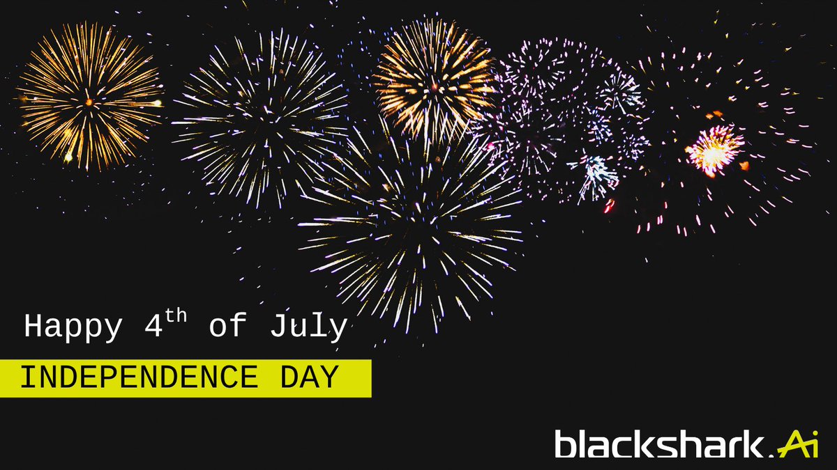blacksharkai's tweet image. 𝗛𝗔𝗣𝗣𝗬 𝗜𝗡𝗗𝗘𝗣𝗘𝗡𝗗𝗘𝗡𝗖𝗘 𝗗𝗔𝗬!
@blacksharkai wishes all our friends, colleagues, and clients in the U.S. a fun-filled and memorable 4th of July. Enjoy the celebrations, fireworks, and time with loved ones!

#IndependenceDay #4thofJuly #GeospatialAI