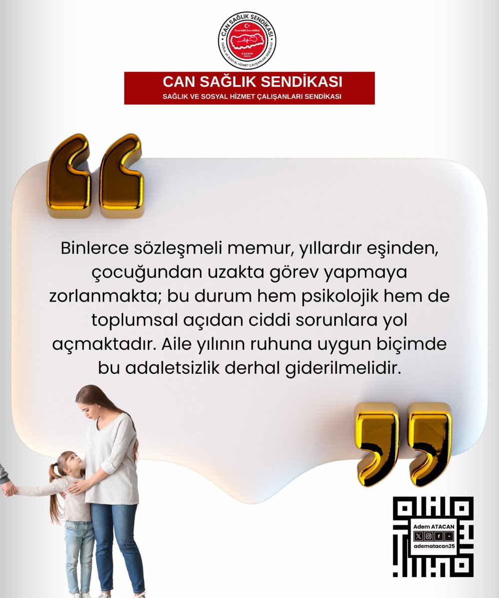 GENÇLER;
2025 AİLE YILINIZ KUTLU OLSUN…

(AİLE SADECE SÖYLEMLERDE KALIYOR) 

#RteEsTayineEngelOlmayin