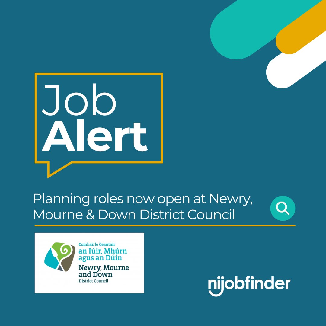 nijobfinder (@nijobfinder) on Twitter photo Newry, Mourne & Down District Council is hiring across multiple planning roles – from entry level to senior positions.
Roles include:
- Planning Assistant (waitlist)
- Planning Officer
- Senior Planning Officer
ow.ly/QmSJ50WkWnB
<a href="/nmdcouncil/">NewryMourneDown</a> Newry, Mourne & Down District Council is hiring across multiple planning roles – from entry level to senior positions.
Roles include:
- Planning Assistant (waitlist)
- Planning Officer
- Senior Planning Officer
ow.ly/QmSJ50WkWnB
<a href="/nmdcouncil/">NewryMourneDown</a>