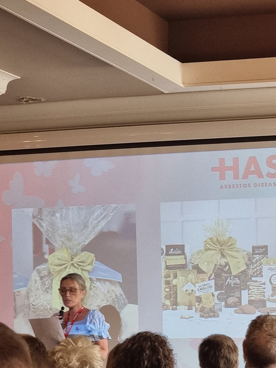 Lynne <a href="/Team_HASAG/">HASAG Asbestos Disease Support</a> introducing speakers for today's  #ActionMesoDay in #Portsmouth #AMD2025 🦋 #HASAG