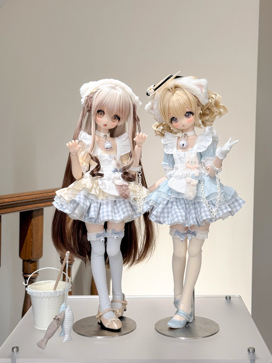 人気だったドール服「にゃんにゃ学園」が再販だよ〜♪ 今回はカラーも