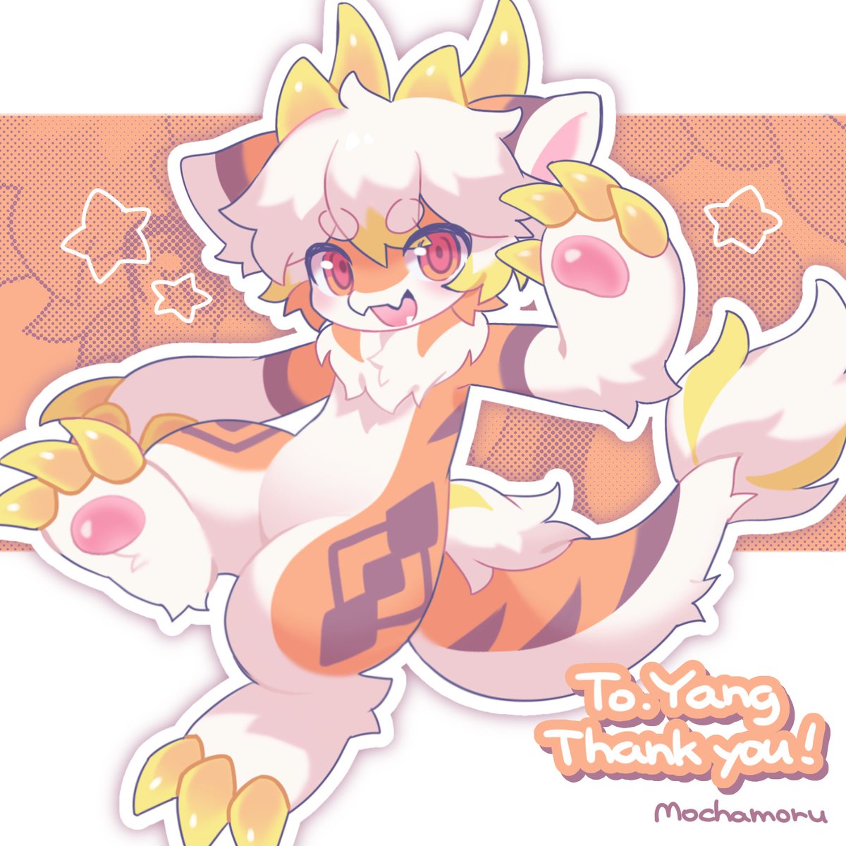 #skeb 
リクエストありがとうございました！🧡💛