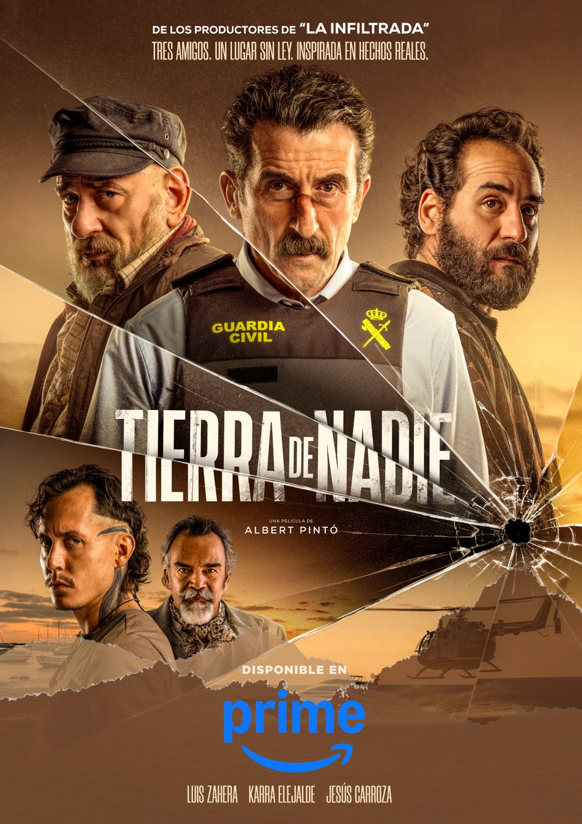 🎬 ¡HOY es el día! Tierra de nadie acaba de aterrizar en Prime Video 🚀 Zahera y Elejalde
lideran un thriller que no te dará respiro. Dale al ▶️ ya mismo.
#TierraDeNadie #EstrenoHoy #PrimeVideo #Thriller 🔥
<a href="/PrimeVideoES/">Prime Video España</a> <a href="/ETPProducciones/">Esto También Pasará Producciones</a> <a href="/sonypictures_es/">Sony Pictures España</a>