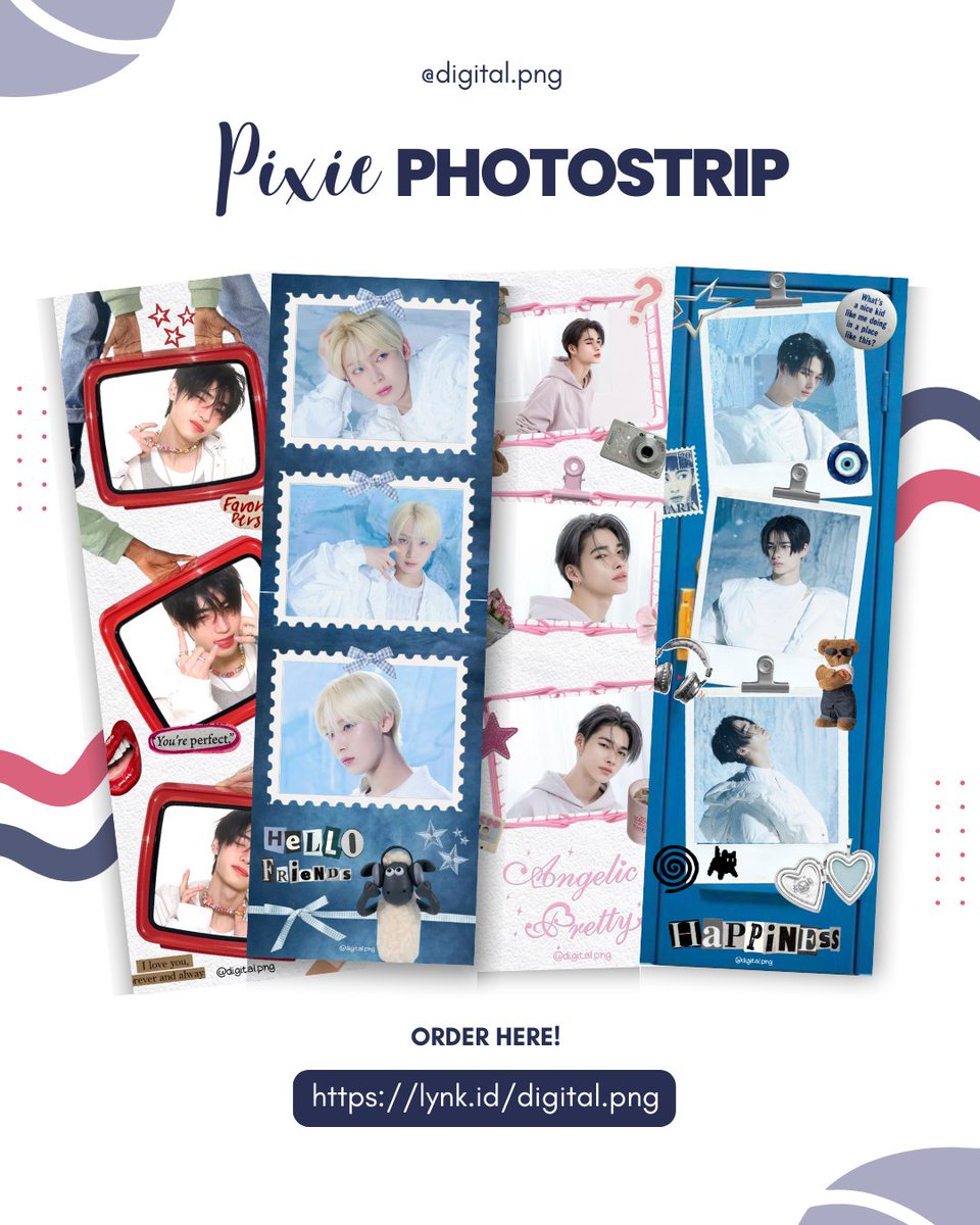 digital photostrip templates 🎞 tweet media