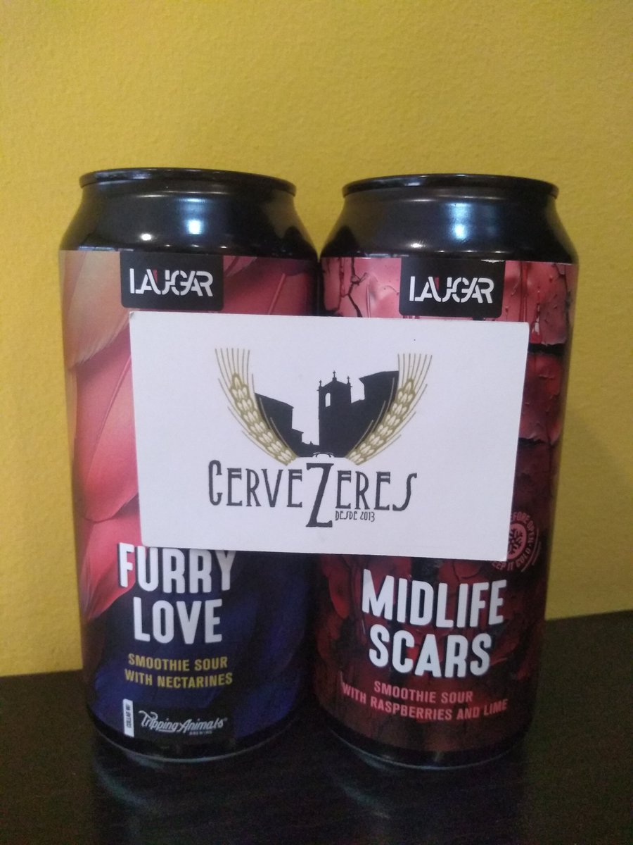 CerveZeres (@cervezeres) on Twitter photo #BuenosDias🌞 CerveZer@s #novedades <a href="/laugarbrewery/">Laugar</a> ESPAÑA🇪🇸 #cervezas🍻 #smoothie🍹 FURRY LOVE #collaboration <a href="/trippinganimals/">Tripping Animals Brewing Co.</a> ESTADOS UNIDOS🇺🇸 #sour #nectarines 5.9% y MIDLIFE SCARS sour #raspberries & #lime 8.5% #Cheers🍻 #salud🍻 Buen #viernes para tod@s desde <a href="/CerveZeres/">CerveZeres</a> #BuenosDias🌞 CerveZer@s #novedades <a href="/laugarbrewery/">Laugar</a> ESPAÑA🇪🇸 #cervezas🍻 #smoothie🍹 FURRY LOVE #collaboration <a href="/trippinganimals/">Tripping Animals Brewing Co.</a> ESTADOS UNIDOS🇺🇸 #sour #nectarines 5.9% y MIDLIFE SCARS sour #raspberries & #lime 8.5% #Cheers🍻 #salud🍻 Buen #viernes para tod@s desde <a href="/CerveZeres/">CerveZeres</a>