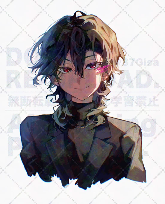 朔間零さんもヘアアレンジしてほしくて……の絵