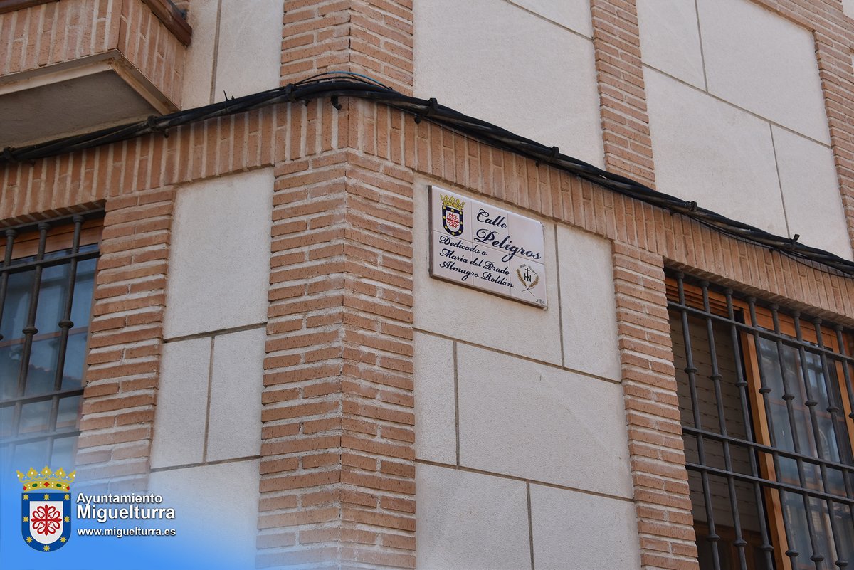 Miguelturra rinde homenaje a María del Prado Almagro Roldán con la dedicación de una calle y placa conmemorativa 

miguelturra.es/miguelturra-ri… 

<a href="/AytoMiguelturra/">Ayto. Miguelturra</a>