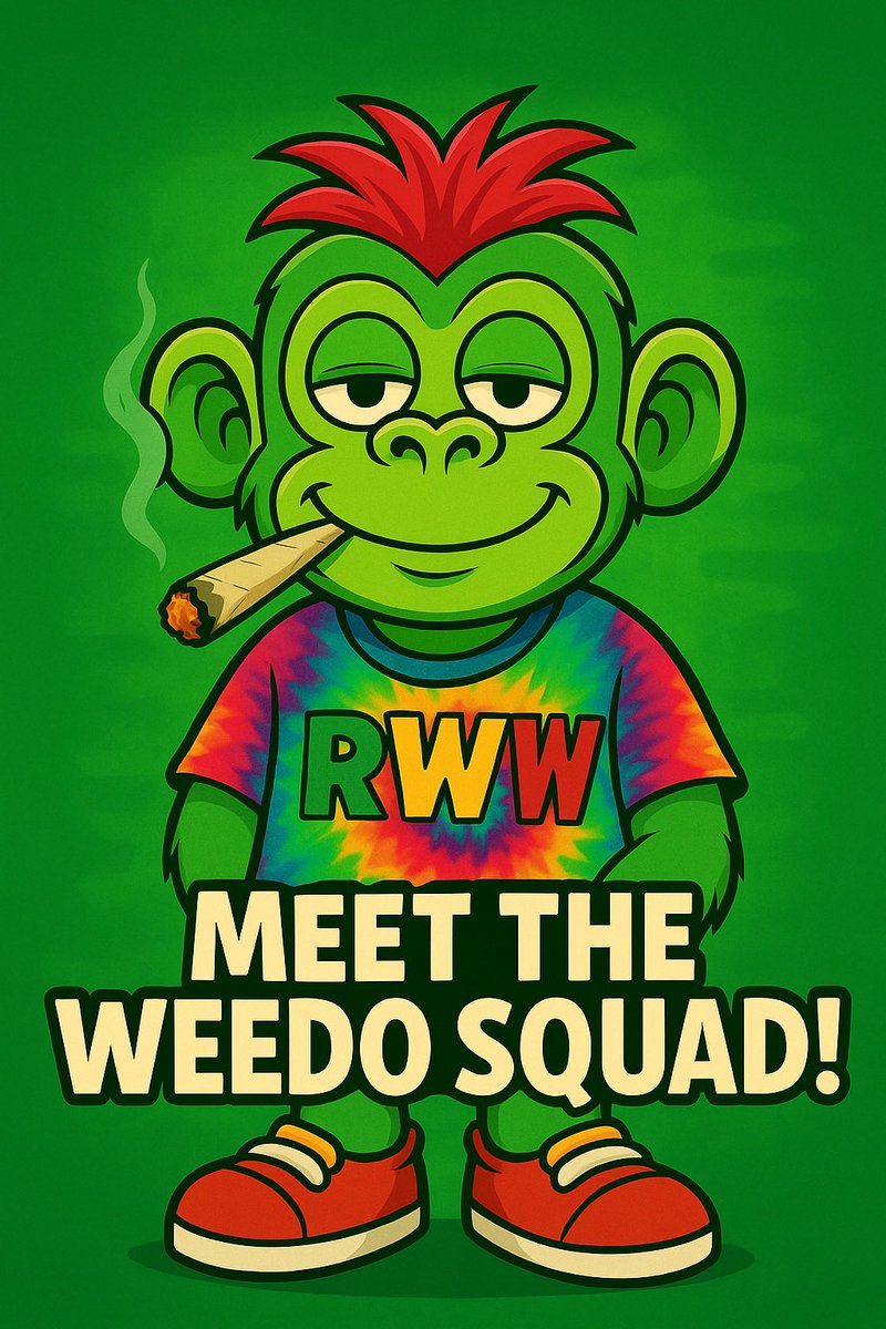 HOLDERS (@muzzle_holders) on Twitter photo 🔥 The future of cannabis is on the blockchain 🌿
RWW ($RWW) is revolutionizing the real-world market with tokenized cannabis on Solana.
Transparency, utility, and community. This is just the beginning!
🌍 Join the digital green movement.
🚀 $RWW — Real World Weed
#Crypto 🔥 The future of cannabis is on the blockchain 🌿
RWW ($RWW) is revolutionizing the real-world market with tokenized cannabis on Solana.
Transparency, utility, and community. This is just the beginning!
🌍 Join the digital green movement.
🚀 $RWW — Real World Weed
#Crypto