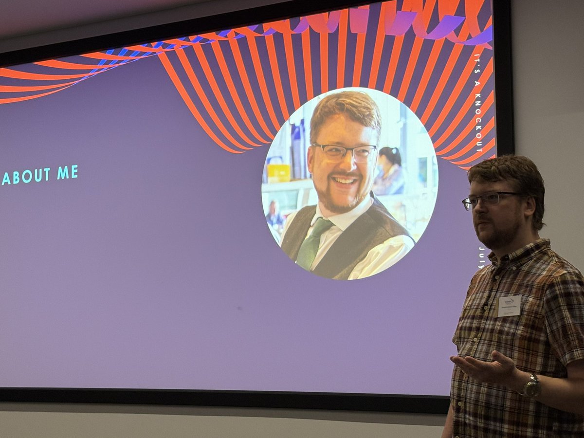 EuSpRIG's tweet image. David Lyford Tilly with his second talk at EuSpRIG 2025 on “making the magic bracket happen” - the largest single elimination tournament ever all managed and analysed through spreadsheets #Excel #magicbracket