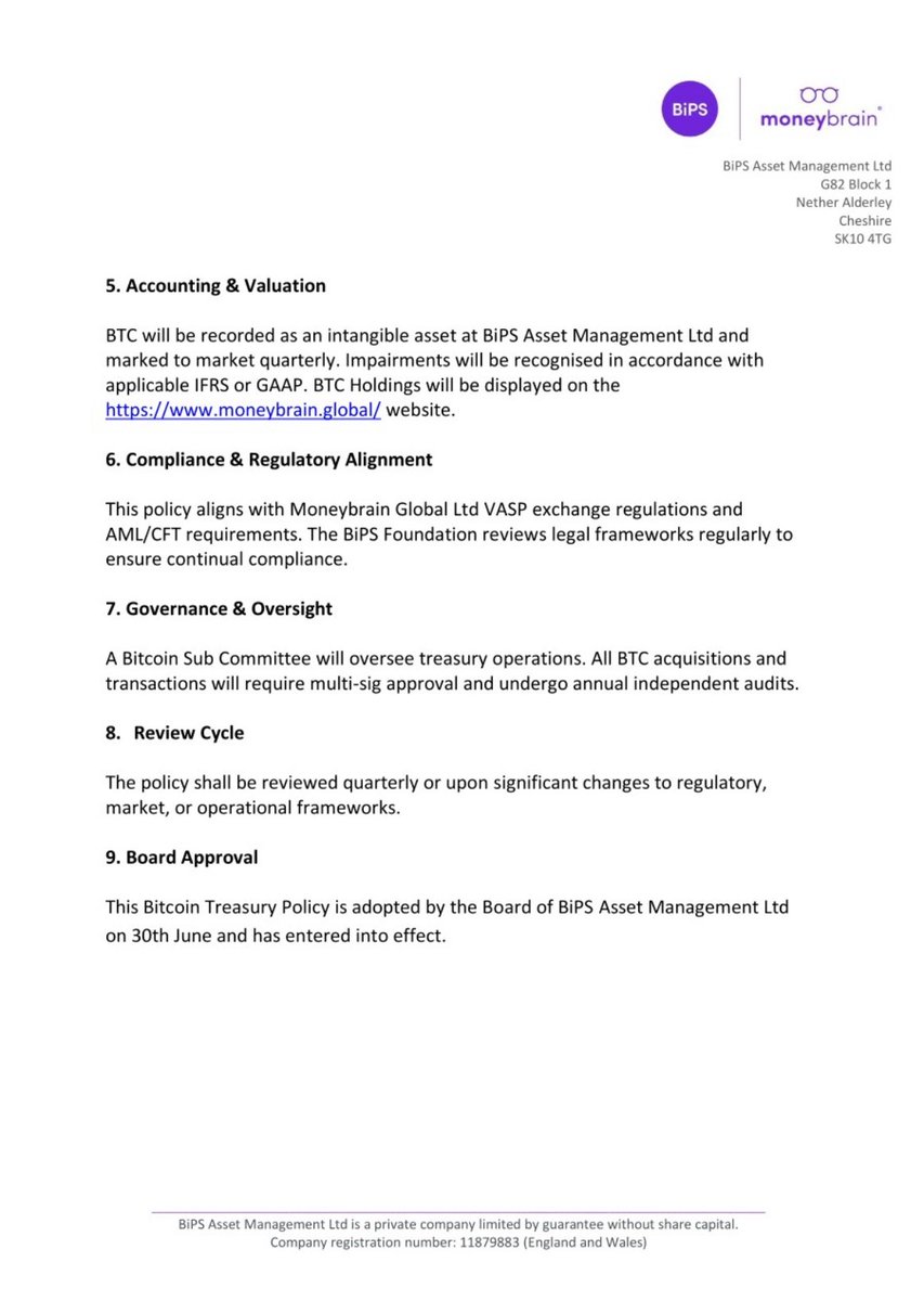 themoneybrain's tweet image. 🚀It’s finally happening, this X account has been around since 2011 😳. We’re an investor in @smarterwebuk @smarterwebco &amp;amp; @asjwebley has given us the confidence to publish our Moneybrain BiPS Foundation Bitcoin MNAV strategy which we established when we minted #BiPS 2018.