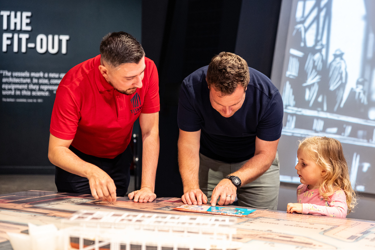 TitanicBelfast's tweet image. Looking for a summer family adventure? 🛳️

Try our Explorer Trail at Titanic Belfast and uncover hidden characters throughout the galleries!

Book online and save👉 titanicbelfast.com/experiences
