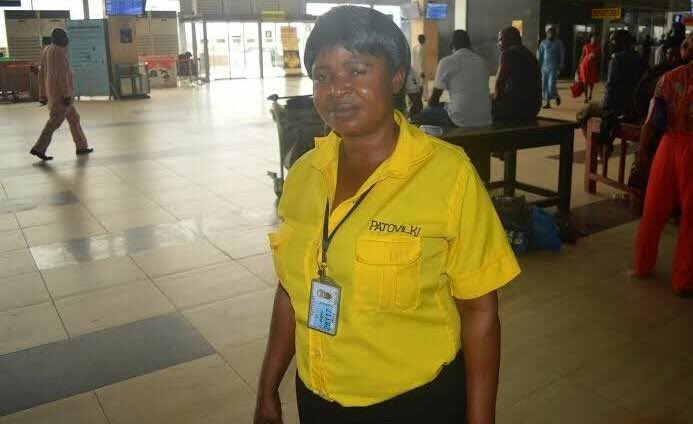 Josephine Ugwu, while earning a modest salary of $40 per month as a cleaner, found and returned significant sums of money and valuables on several occasions at the airport. 

In 2014, she found a bag containing ₦12 million (approximately $60,000 at the time) in a toilet and