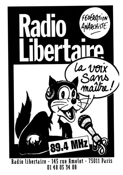 LaFlibuste_Lib's tweet image. La Flibuste à la radio aujourd&apos;hui à 16h30, sur Radio libertaire (89.4) !
 Ce vendredi à 16h30 sur Radio libertaire (89.4), dans l&apos;émission du groupe Louise Michel La Rage dedans 
Dispo en podcast ensuite ou hors Paris. 
Un grand merci à Radio libertaire !
Bonne écoute !