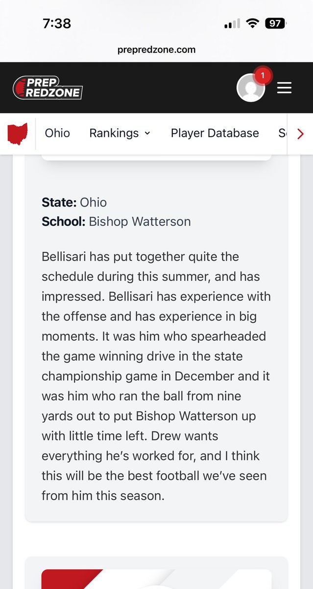 Thanks for write up <a href="/TylerStevens94/">Tyler Stevens</a> <a href="/PrepRedzoneOH/">Prep Redzone Ohio</a> <a href="/BWHSFootball1/">Watterson Football</a> <a href="/BradMaendler/">Brad Maendler</a>