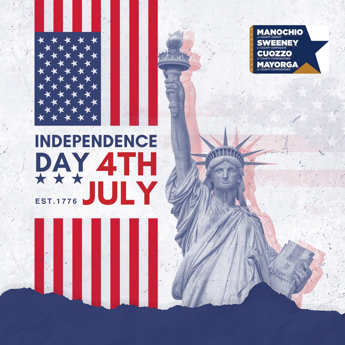 MSCM4Somerset's tweet image. Happy Independence Day! 🇺🇸 Today we honor the unyielding spirit of freedom that unites us as Americans. We celebrate our nation’s founding, its strength and courage, and the shared dream of a brighter future!
