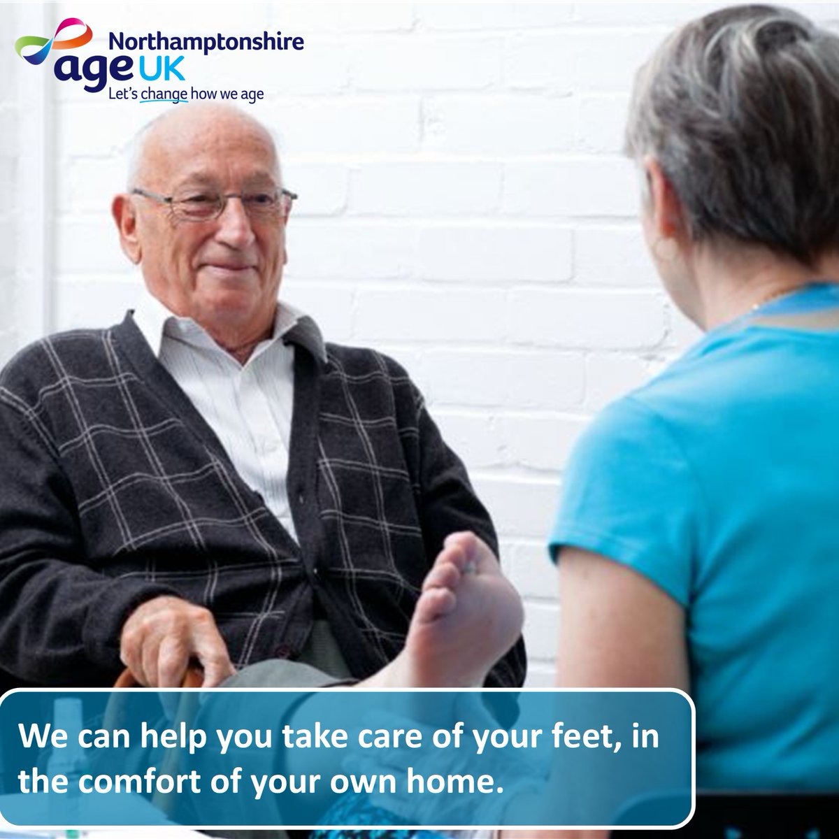 Our fully-trained staff can visit you at home and help you look after your feet. Our #ToenailCuttingService is for anyone who is unable to manage their own nail care. We aim to provide a personal service, regardless of age, in a safe environment. bit.ly/4lcVgob