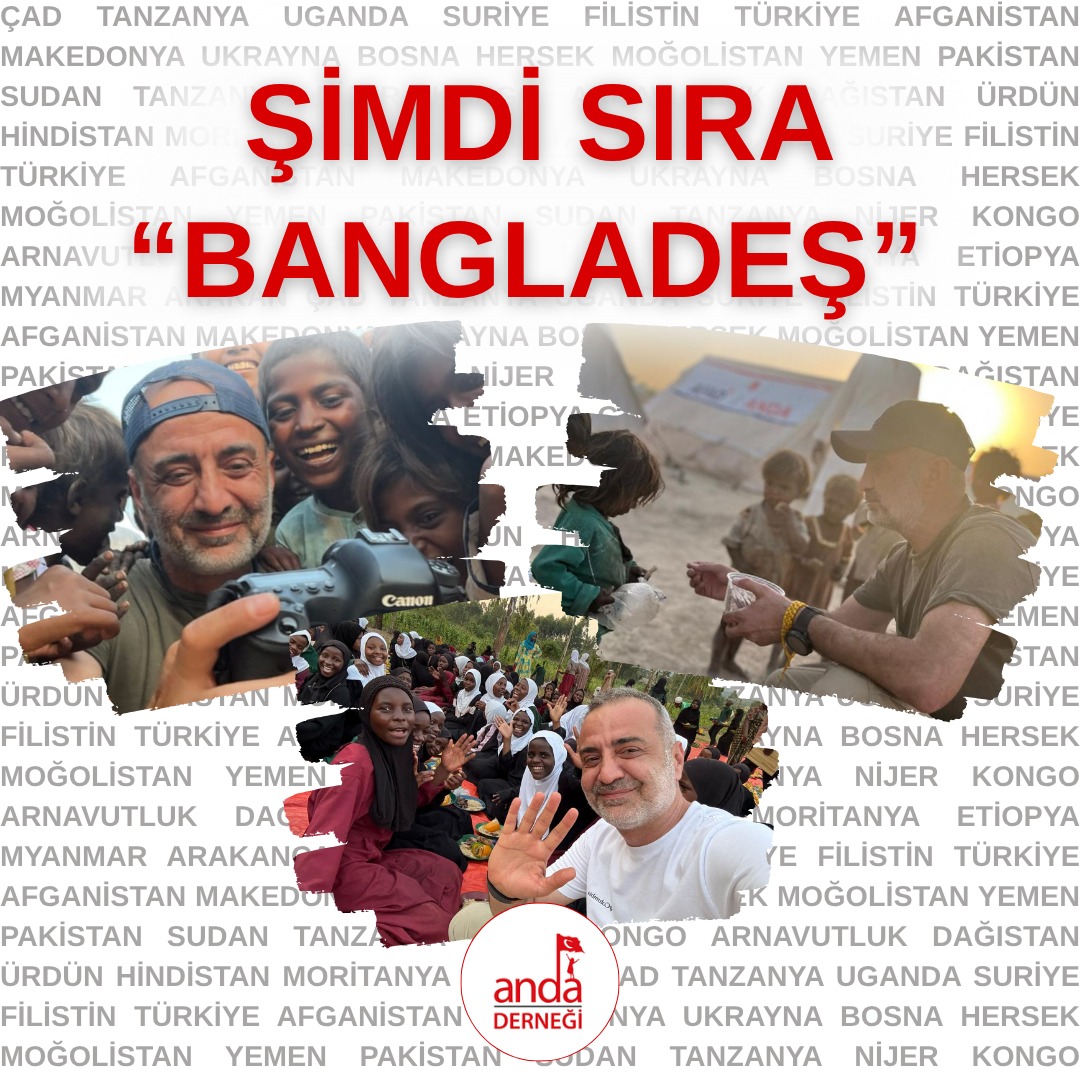 📌Arakanlı Müslüman kardeşlerimiz için yola çıkıyoruz...

Önümüzdeki hafta Bangladeş’te, zorlu koşullar altında hayata tutunmaya çalışan Arakanlı Müslümanların yaşadığı mülteci kamplarına ulaşıyoruz.
Bu ziyaretimizde hem öncelikli ihtiyaçları yerinde tespit edecek, hem de