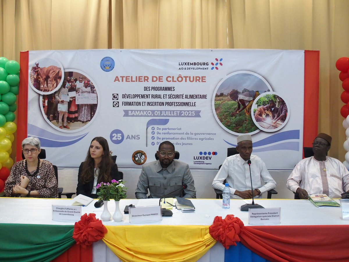Ambassade du Luxembourg à Bamako 🇱🇺🇲🇱 tweet media