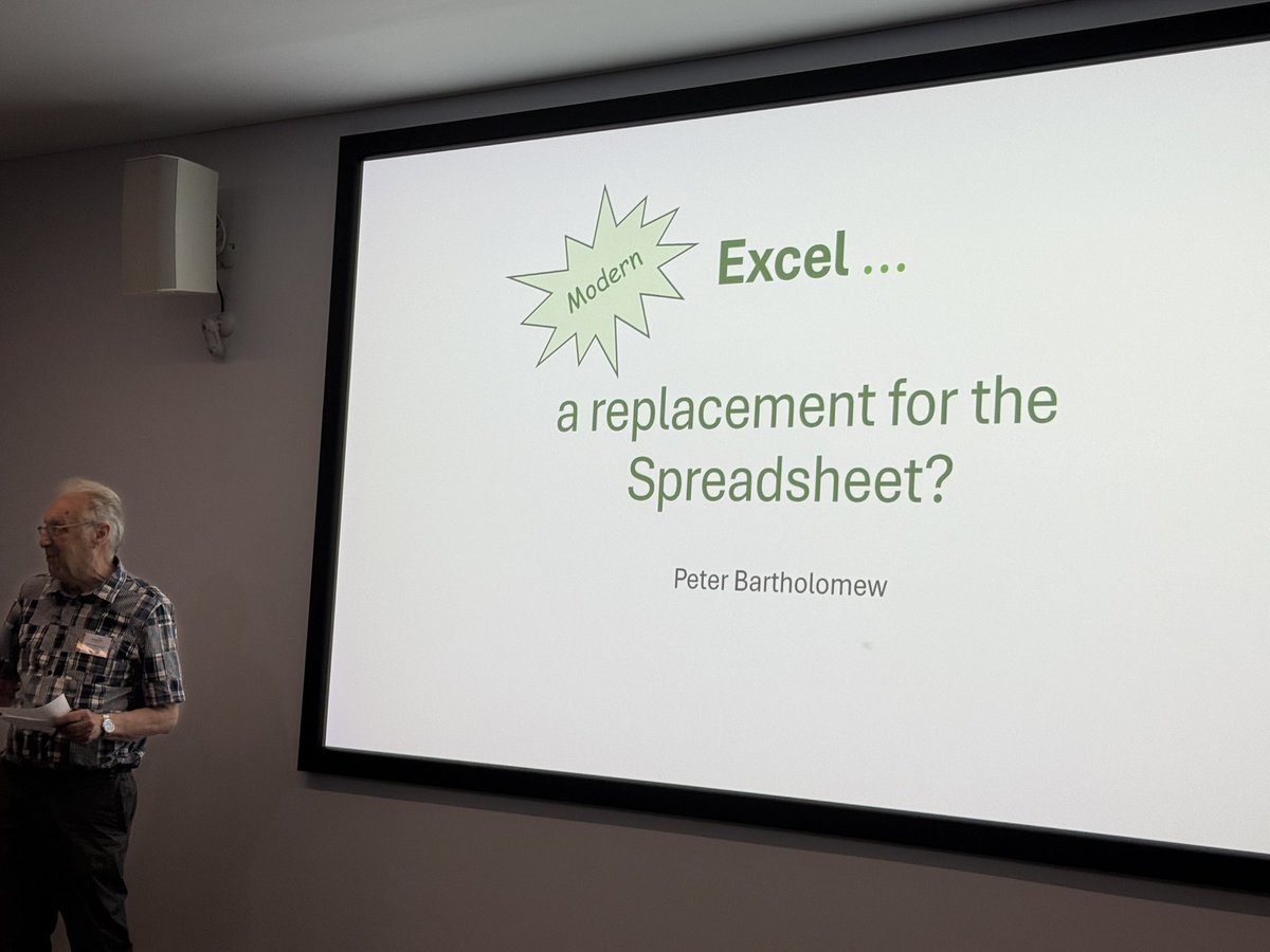EuSpRIG's tweet image. Peter Bartholomew on how Lambdas in Excel can replace a whole host of Excel programming with a few flexible and reusable functions written as Lambdas. Very interesting - some are really taking note of this as an alternative to traditional methods
